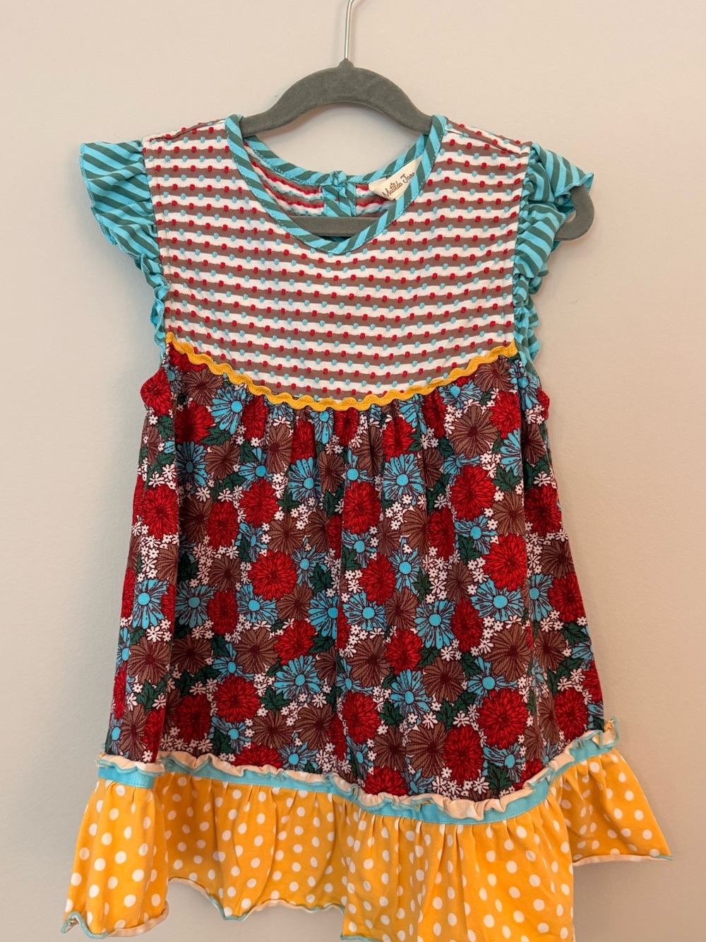 Matilda Jane elvish flutter tunic top size 12